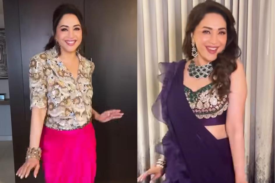 Madhuri Dixit mesmerises fans with a series of stunning looks