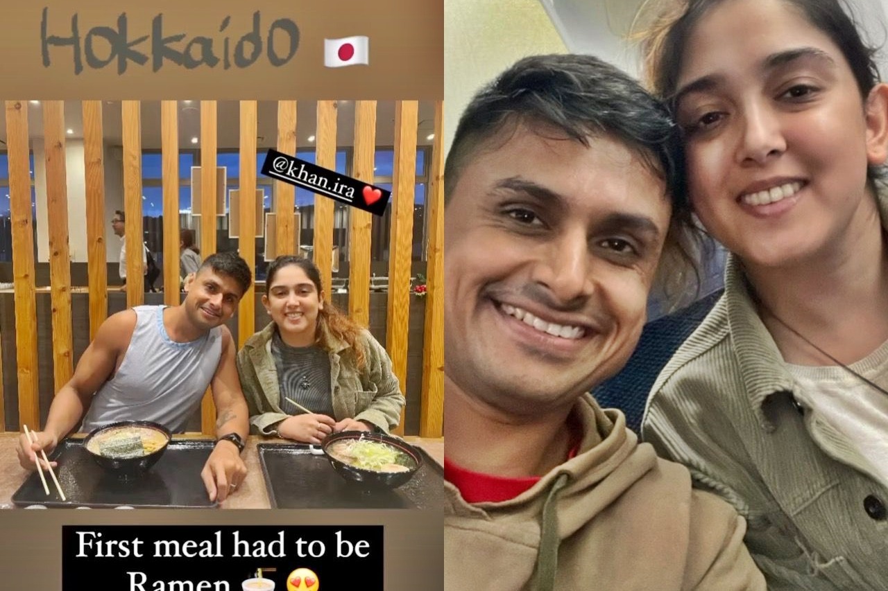 Ira Khan-Nupur Shikhare gorge on Ramen in Japan