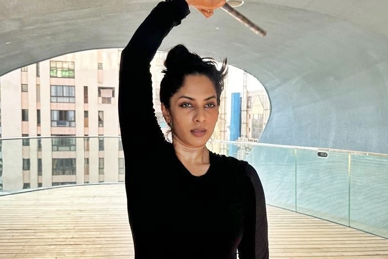 Sriya Reddy practices 'Kalaripayattu' for Pawan Kalyan-starrer 'OG'