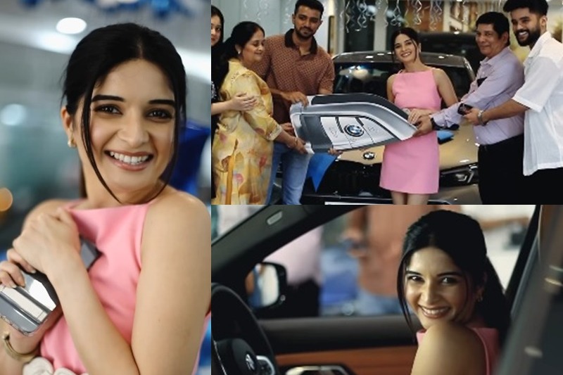 Actress Bhavika Sharma buys luxurious BMW car