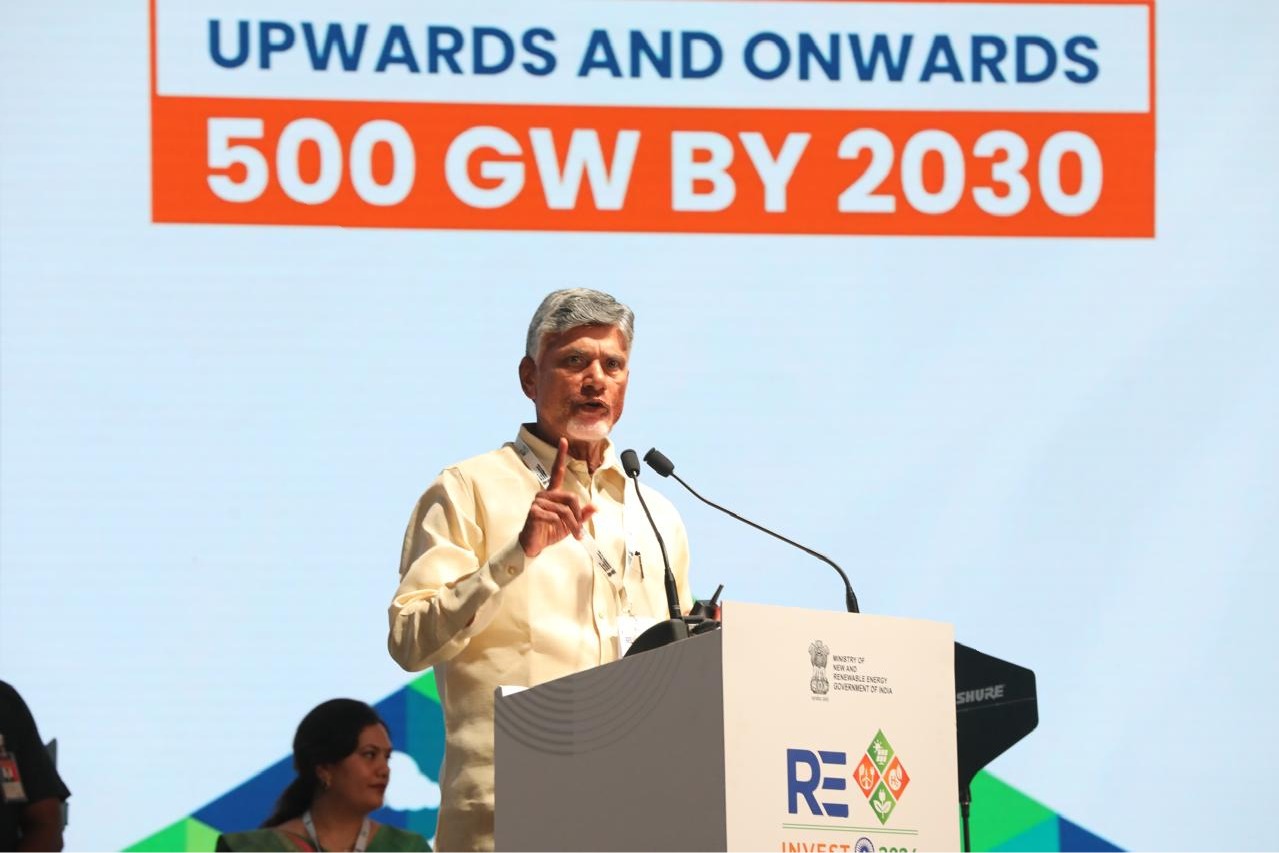 Andhra Pradesh CM invites investments in renewable energy sector