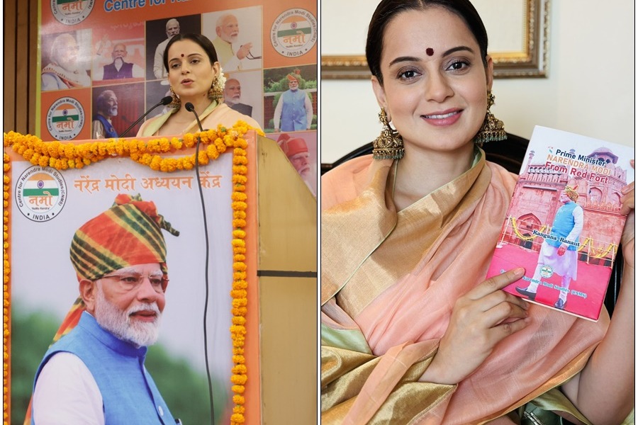 PM Modi is true secular, liberal and feminist: Kangana Ranaut (Lead)