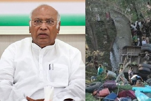 Cong chief Kharge extends condolences to families of BSF jawans killed in accident