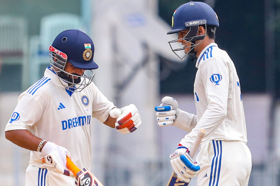 1st Test: Gill and Pant centuries help India set target of 515 runs for Bangladesh