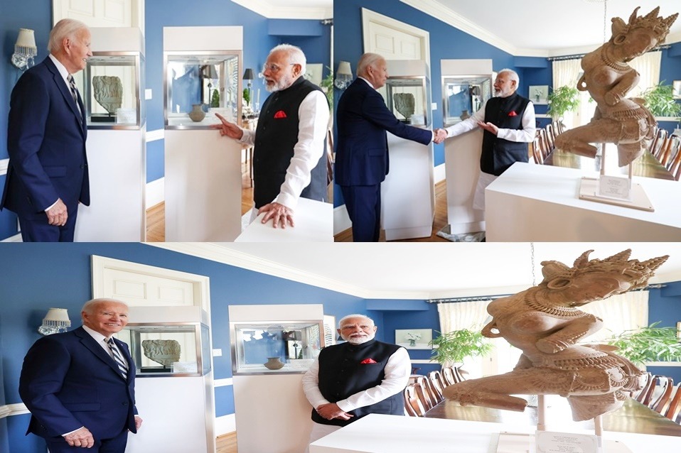 US returns 297 invaluable antiquities to India, PM Modi expresses gratitude