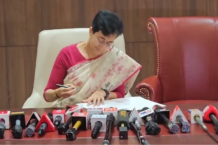 Atishi takes charge as Delhi CM echoing Ramayan's symbolism