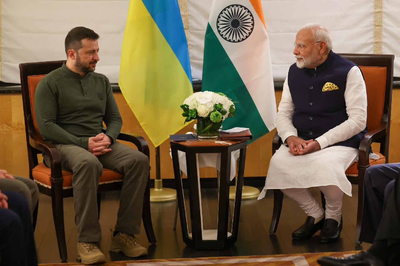 PM Modi meets Zelensky, reiterates India's support for peaceful resolution of Ukraine conflict