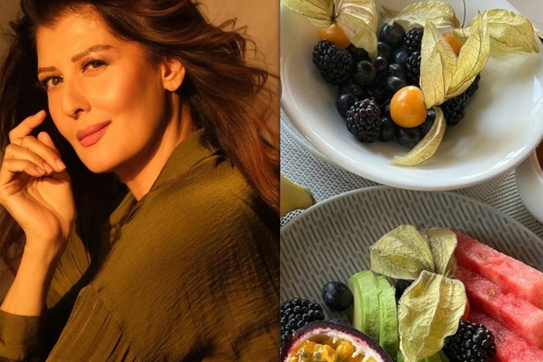 Sangeeta Bijlani gives a glimpse of her healthy nutritious dinner