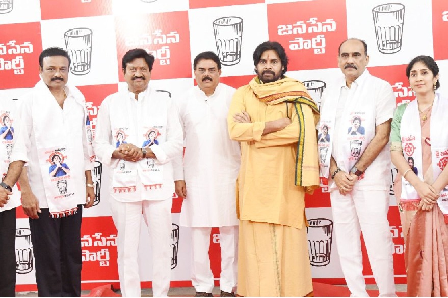 Three YSRCP leaders join Pawan Kalyan’s Jana Sena