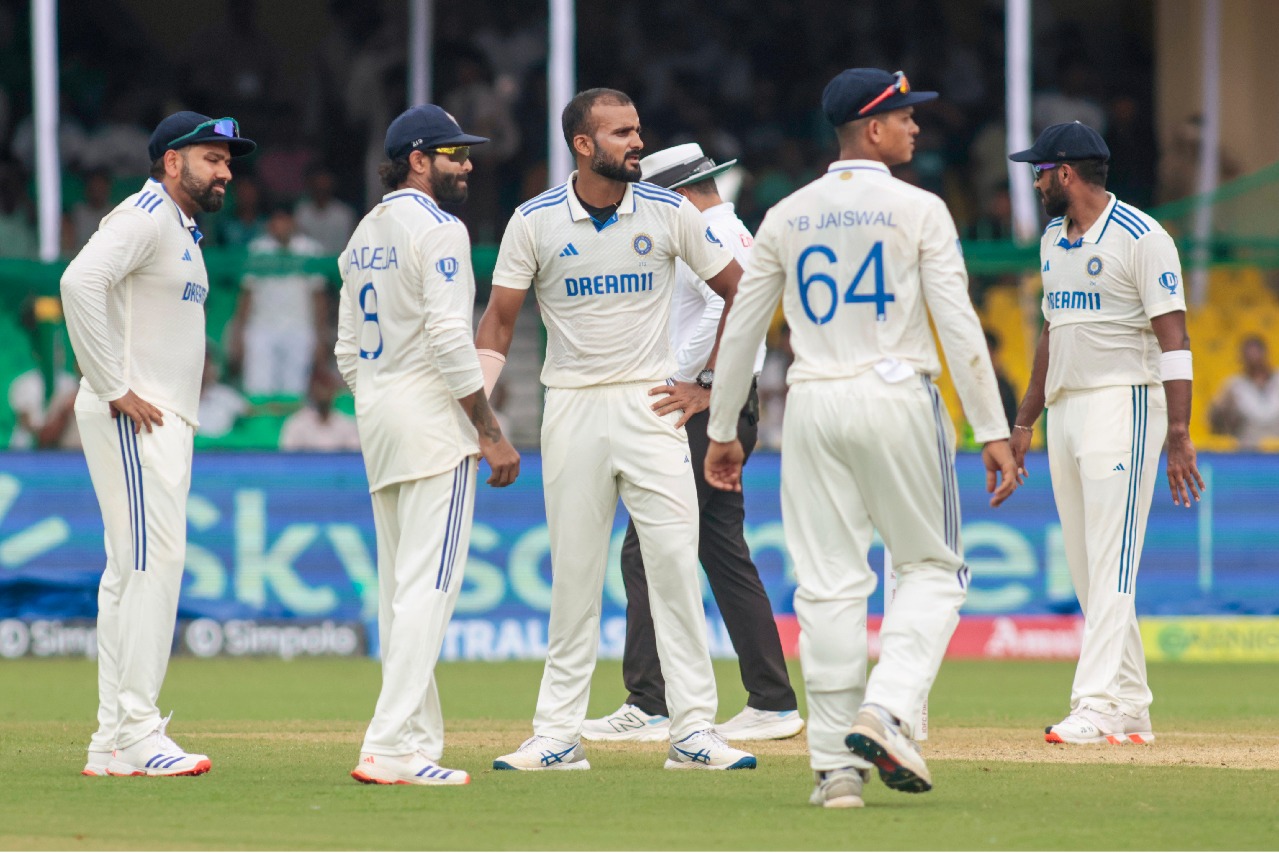 2nd Test: Akash Deep picks two, Bangladesh 107/3 on rain-marred Day 1