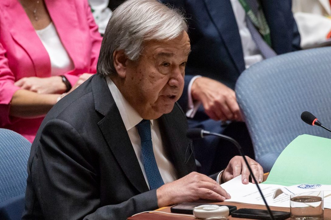 UN Chief says 'nothing can justify the collective punishment' of Palestinians