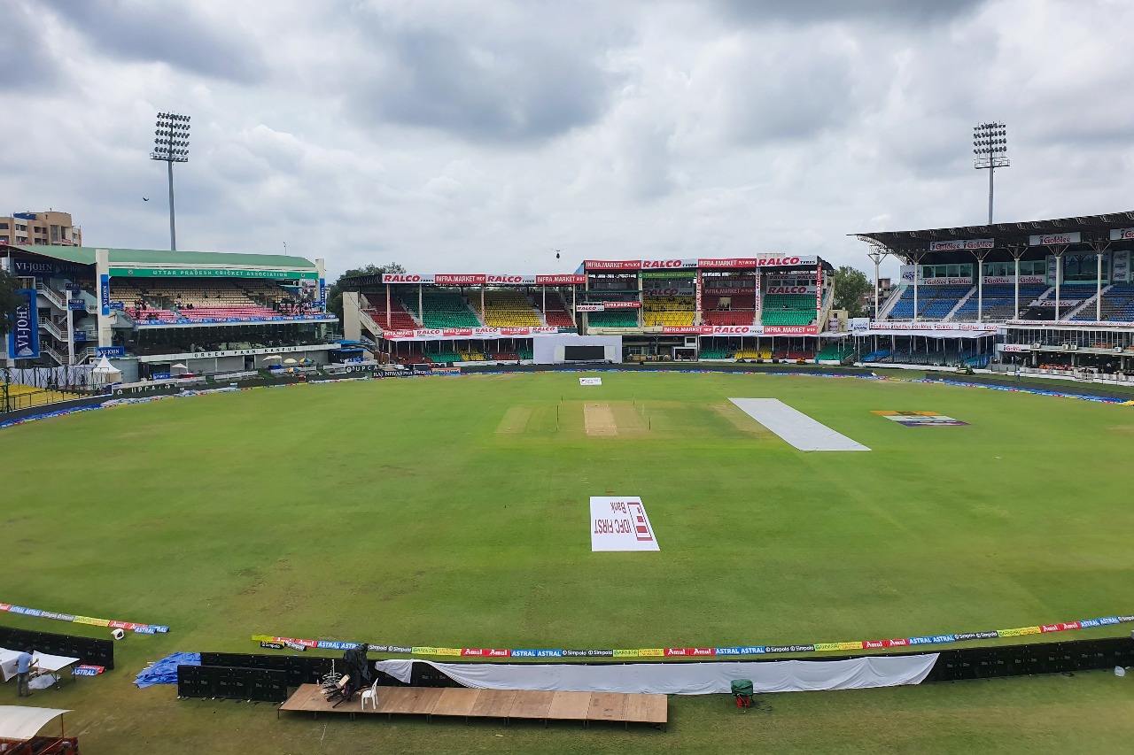 2nd Test: Day 3 called off due to wet outfield at Green Park Stadium