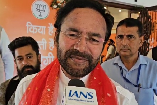 PDP’s call to halt poll campaign a sign of defeat, Hezbollah is excuse: Kishan Reddy