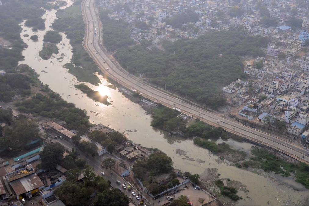 Hyderabad: Demolition of Illegal Houses Begins in Musi River