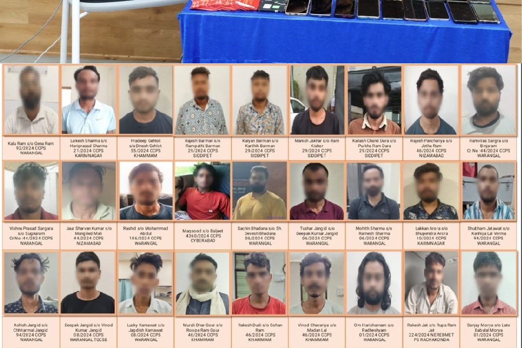 Telangana Cyber Security Bureau arrests 27 fraudsters in Rajasthan