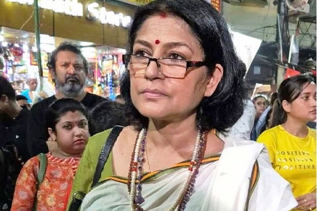 Roopa Ganguly arrested after nightlong protest in Kolkata