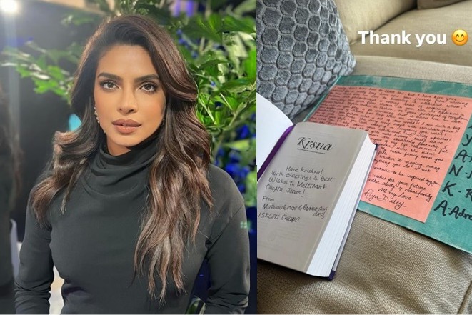 Priyanka Chopra touched by this thoughtful gift from ISKCON