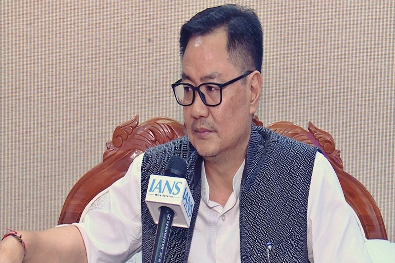 Cong won't win a single seat if it contests elections on the basis of work: Kiren Rijiju (IANS Exclusive)