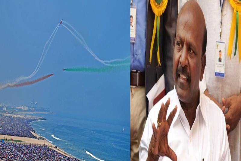 Chennai airshow deaths due to excessive heat, says TN Minister