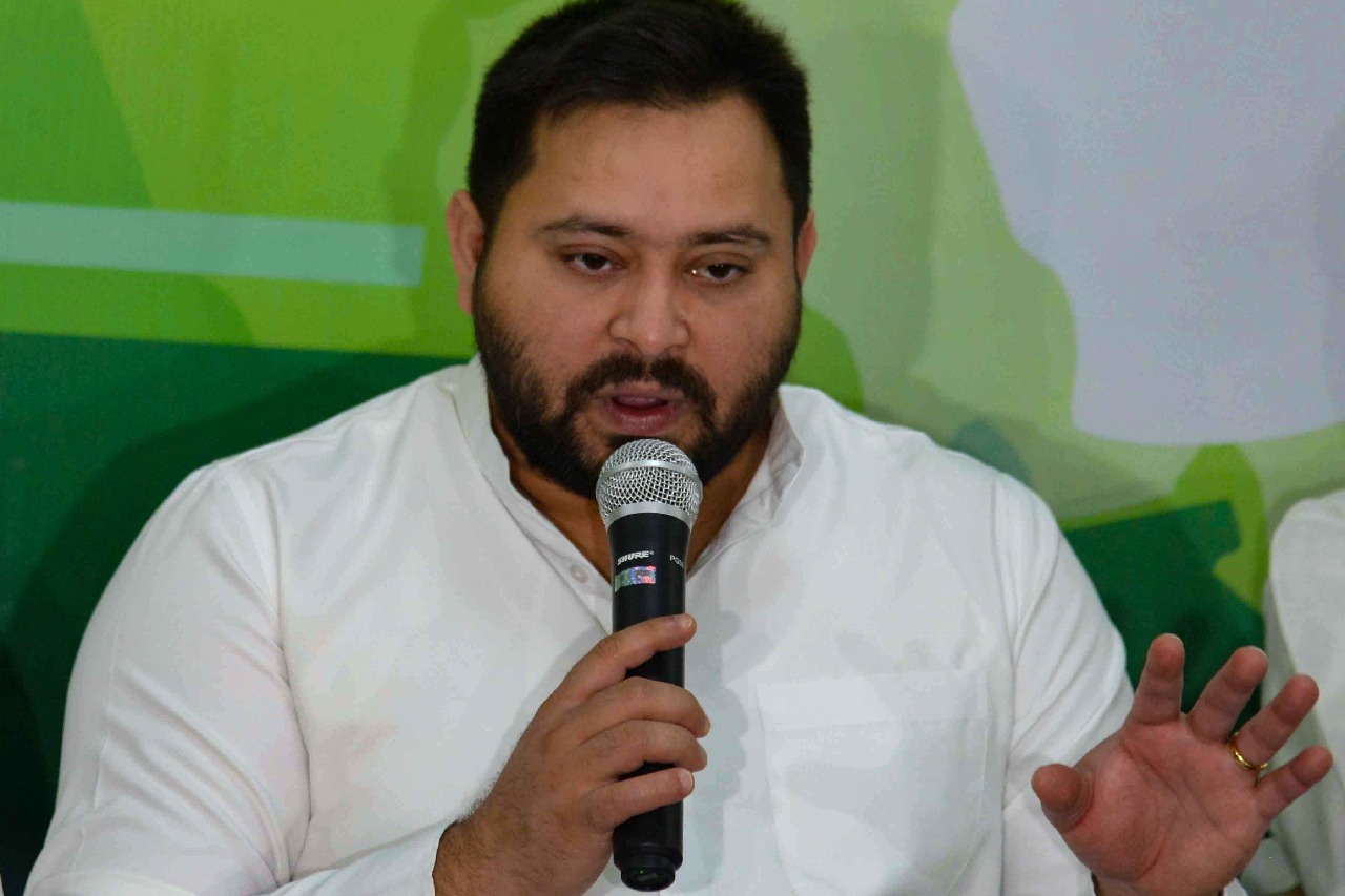 Top officials not allowing Nitish Kumar to speak publicly: Tejashwi Yadav