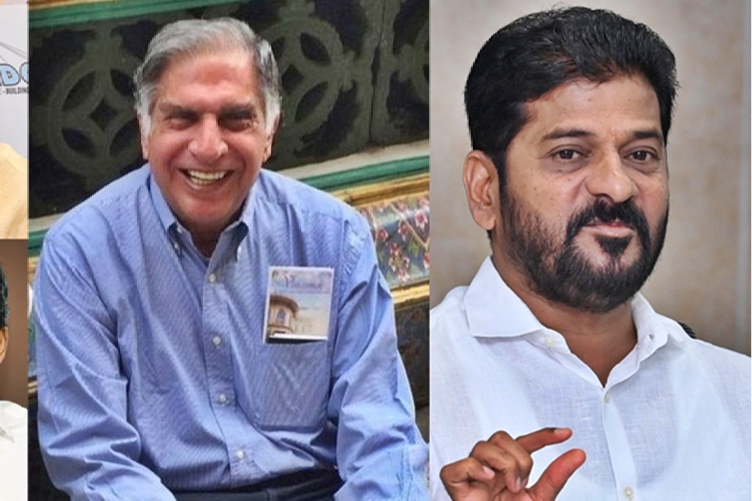 CMs, leaders of Telugu states condole loss of Ratan Tata