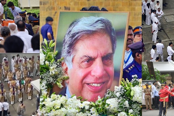 India bids tearful adieu to icon Ratan Tata, thousands join his final journey