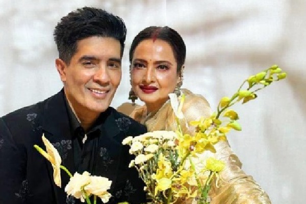 Rekha is the ‘original style maker’, says designer Manish Malhotra