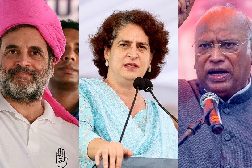 Rahul, Kharge and Priyanka greet the nation on Vijayadashami