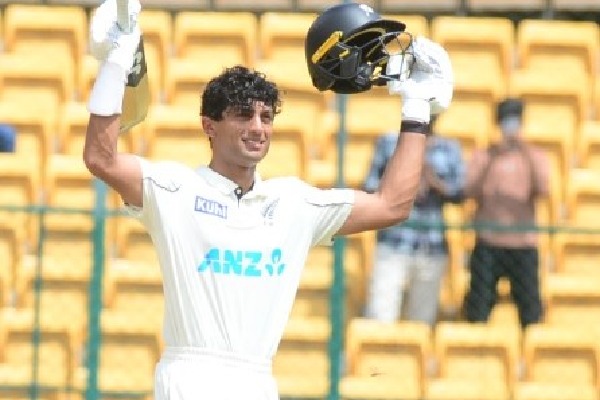 Rachin becomes first NZ batter to score Test ton in India since 2012