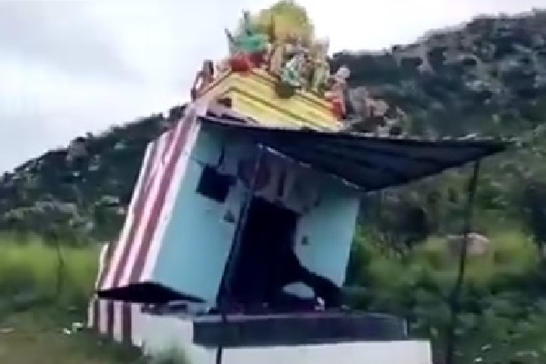 Priest arrested for demolishing Anjaneya Swamy temple in Andhra Pradesh