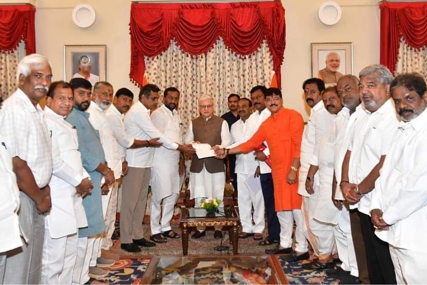 Telangana BJP seeks Governor's intervention to stop attacks on temple