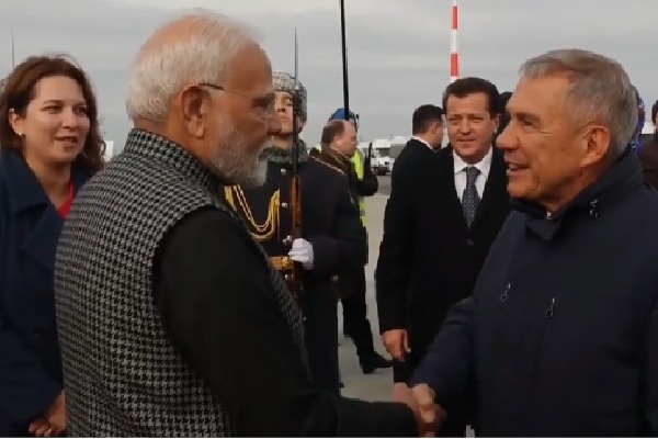 PM Modi reaches Russia, to meet leaders on sidelines of BRICS Summit in Kazan