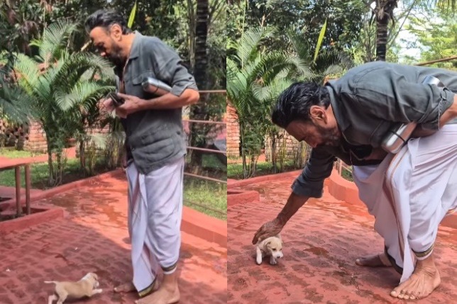 Jackie Shroff has a new member on his farm, Internet names it ‘Scoo-bidu’