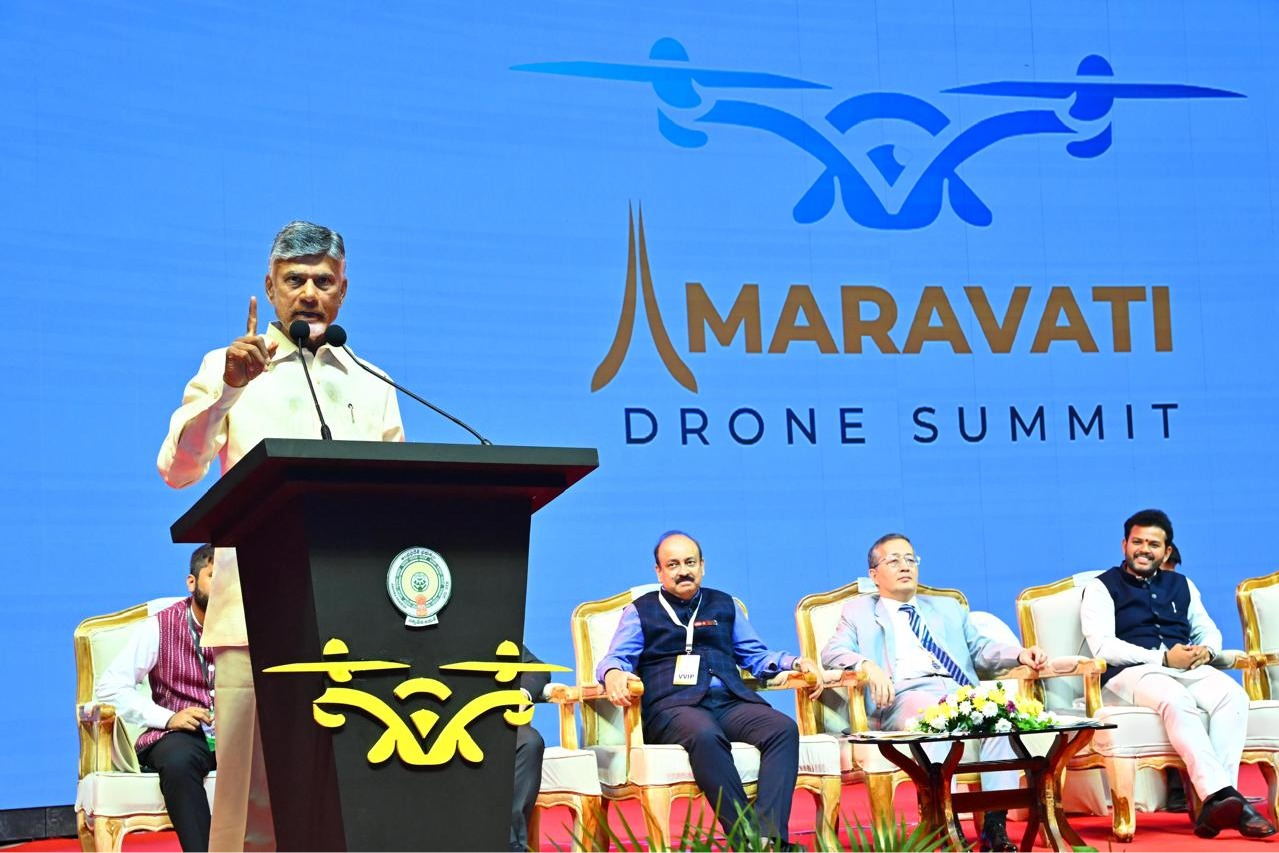 Chandrababu Naidu plans to develop Andhra Pradesh as global hub of drone technology