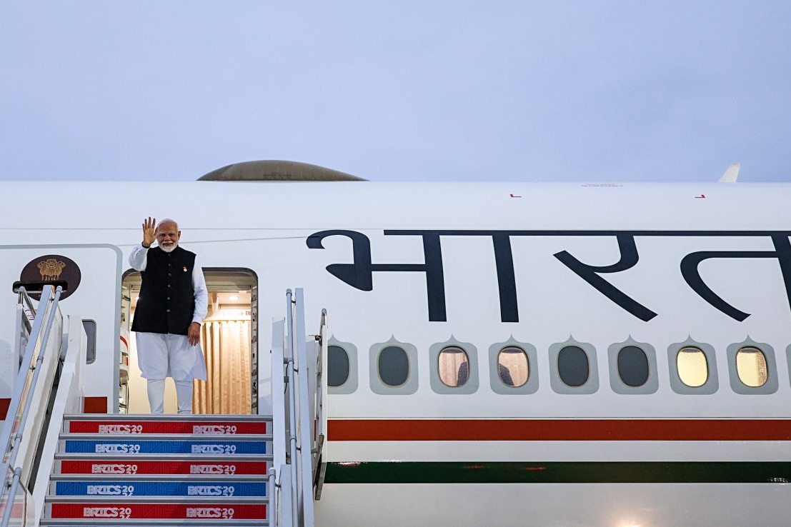 PM Modi reaches Delhi after attending 'productive' BRICS Summit in Russia