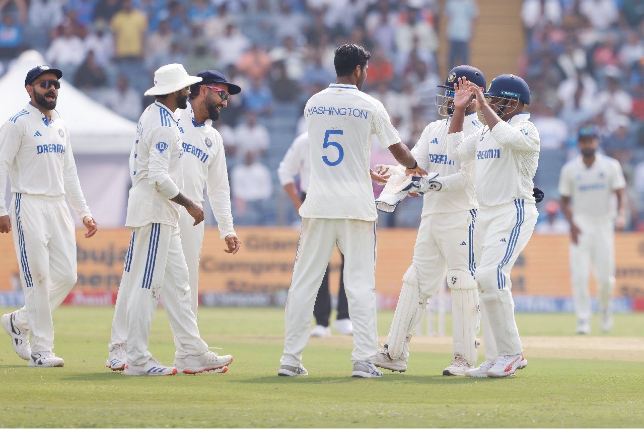 2nd Test: Washington, Ashwin amongst wickets as New Zealand reach 201/5 at tea