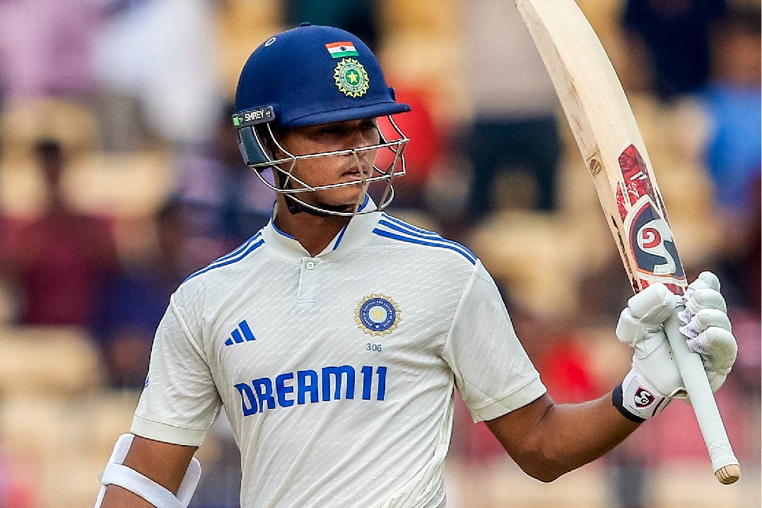 Yashasvi Jaiswal becomes youngest Indian to reach 1000 Test runs in calendar year