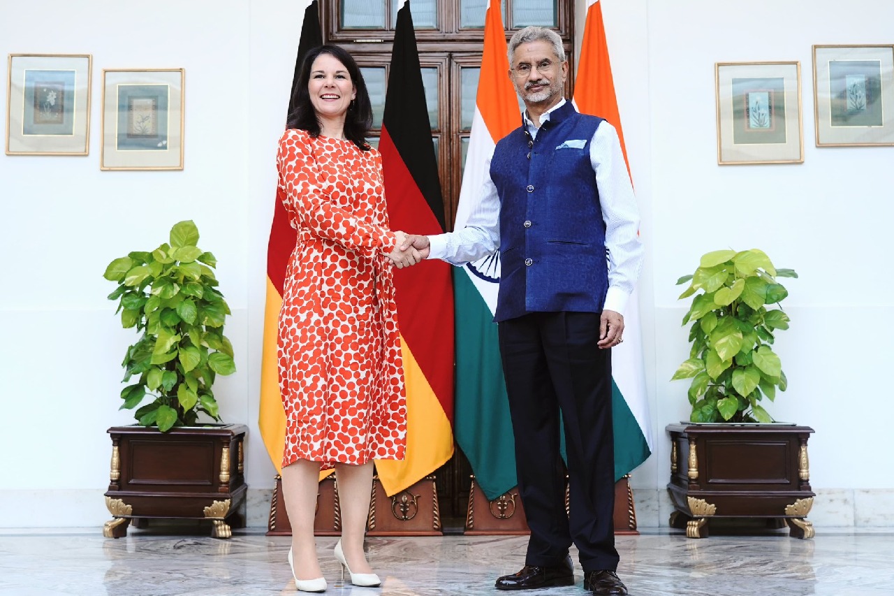 EAM Jaishankar holds discussions with German Foreign Minister Annalena Baerbock in Delhi