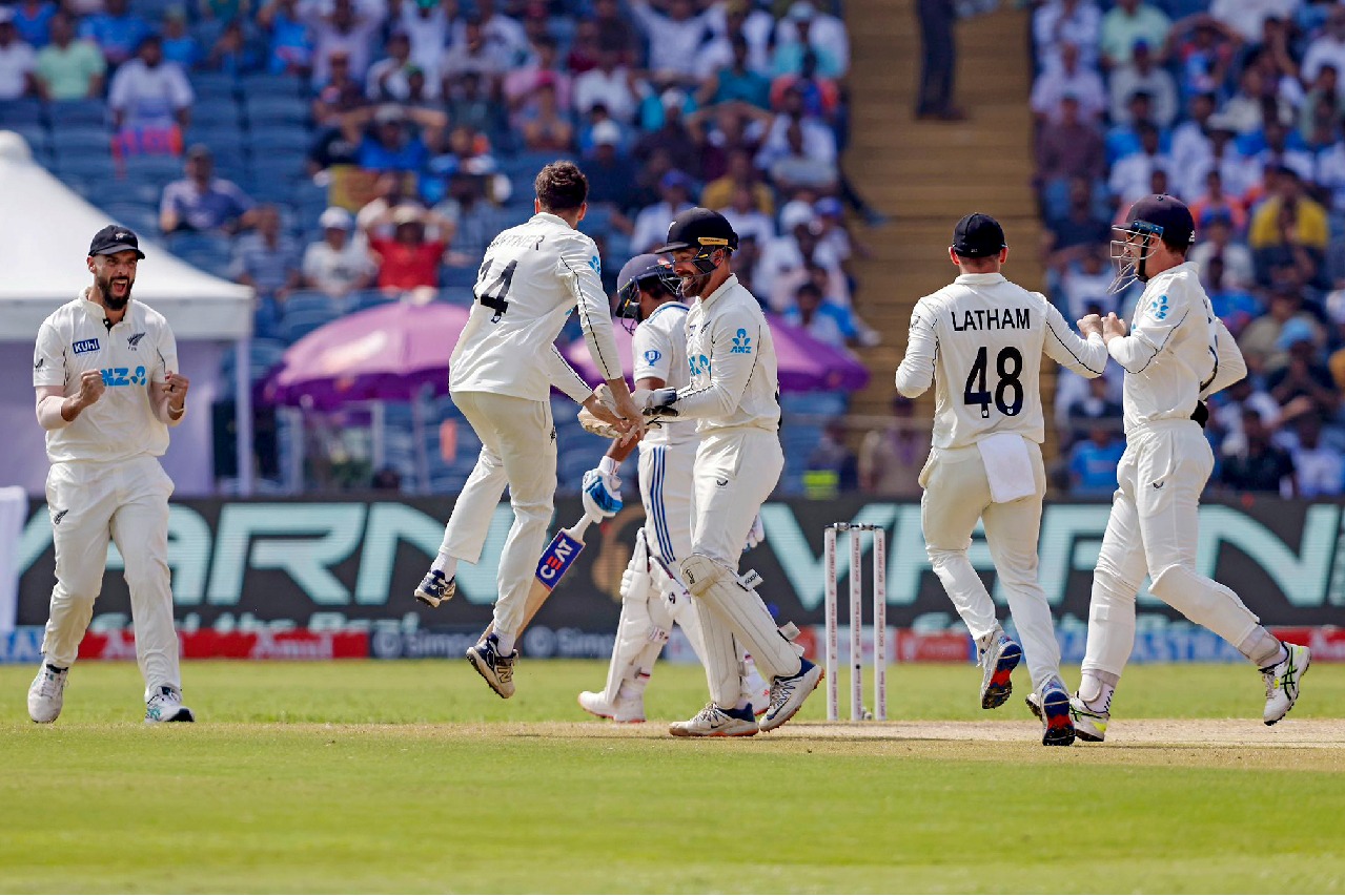 New Zealand end India’s 12-year home Test dominance with historic 2-0 Test series win