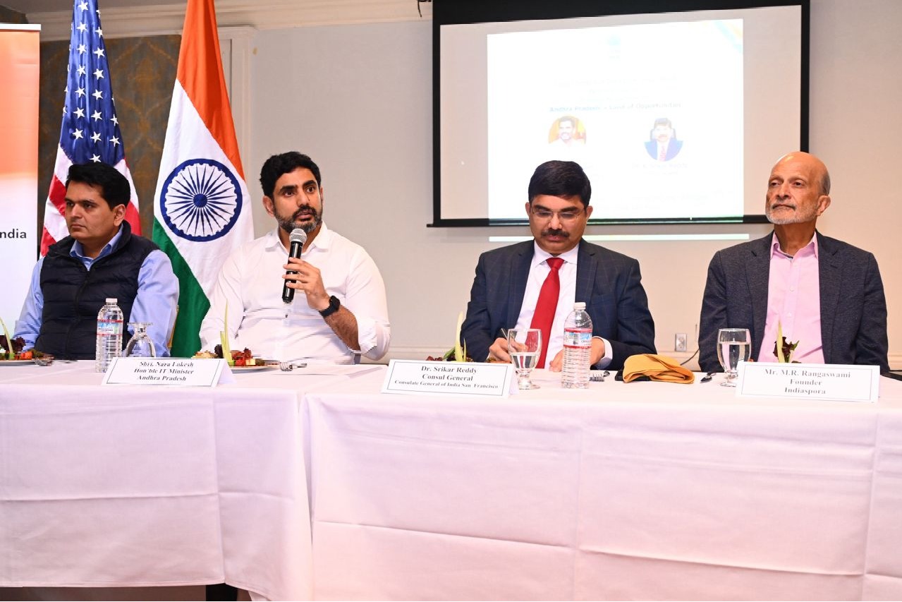 Nara Lokesh Promotes Andhra Pradesh's Investment-Friendly Policies in San Francisco