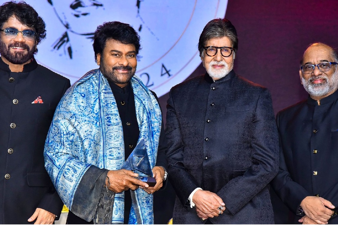 What Happened at the Vajrotsavam Event? Why Did Chiranjeevi "Bury" His Award?