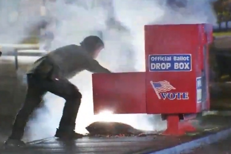 Drop box fires destroy hundreds of ballots in Oregon, Washington ahead of Prez poll