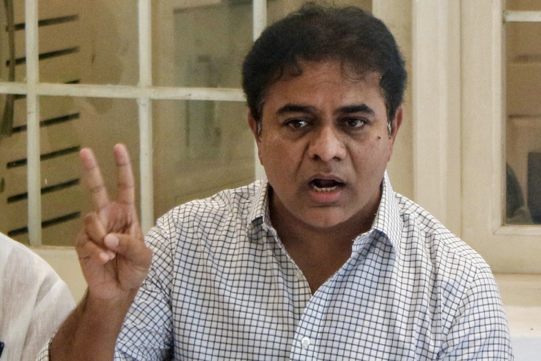 Telangana CM is frustrated, says KT Rama Rao