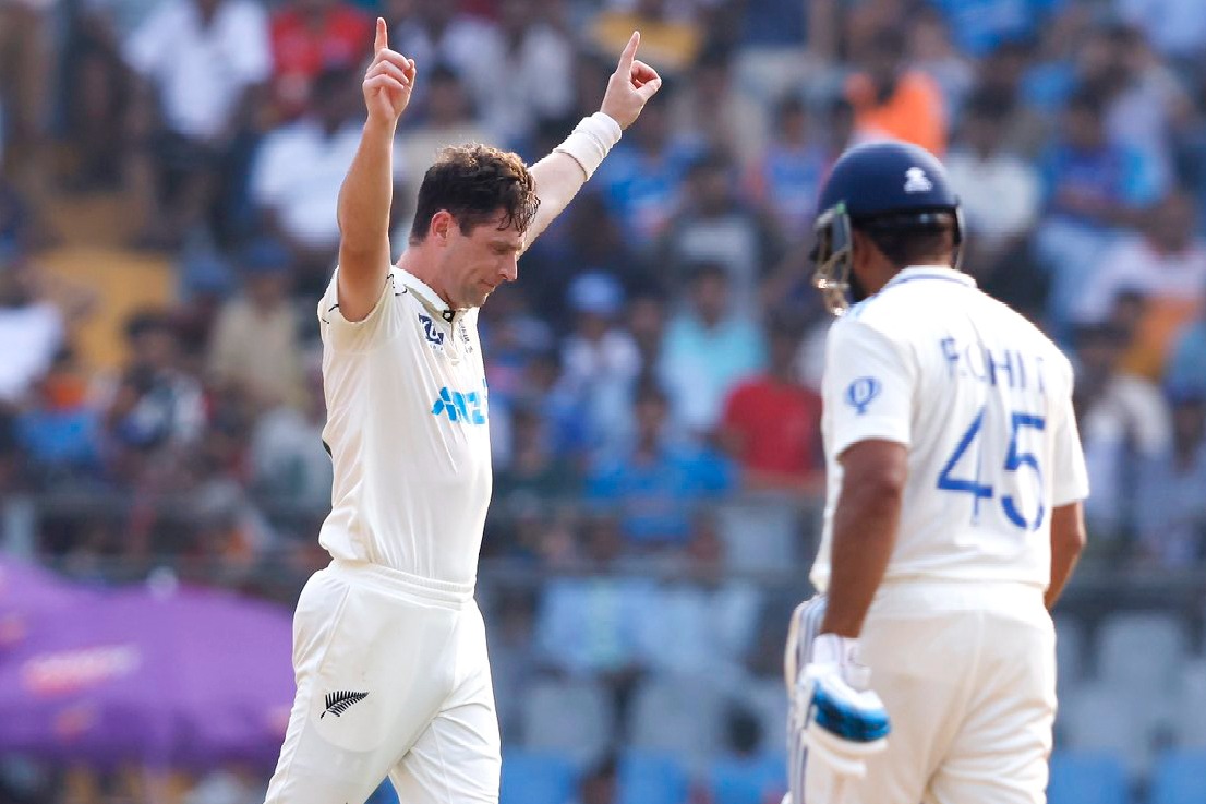 3rd Test: India slump to 86/4 after Jadeja, Sundar bowl out New Zealand for 235 on Day 1 (Ld)