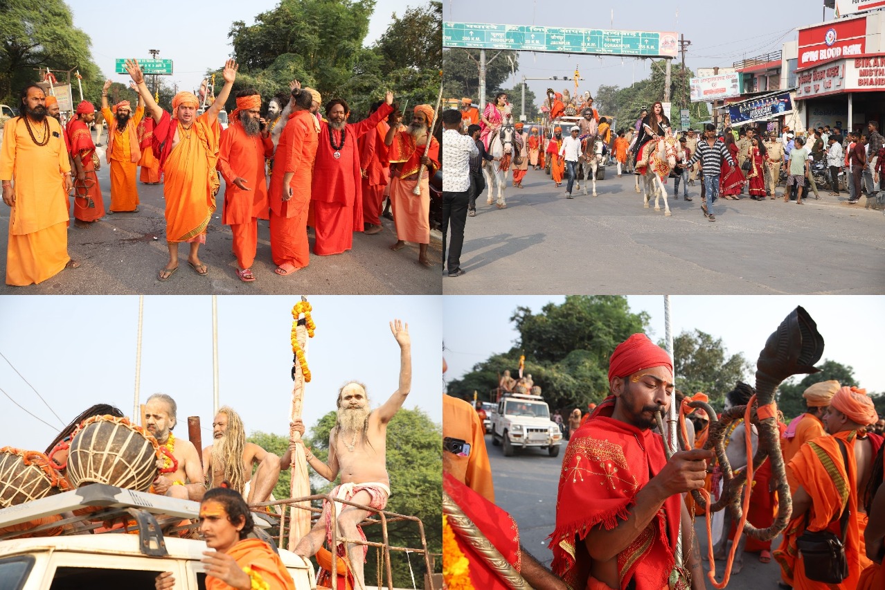 Mahakumbh 2025: Grand procession of Akharas marks entry into Kumbh City