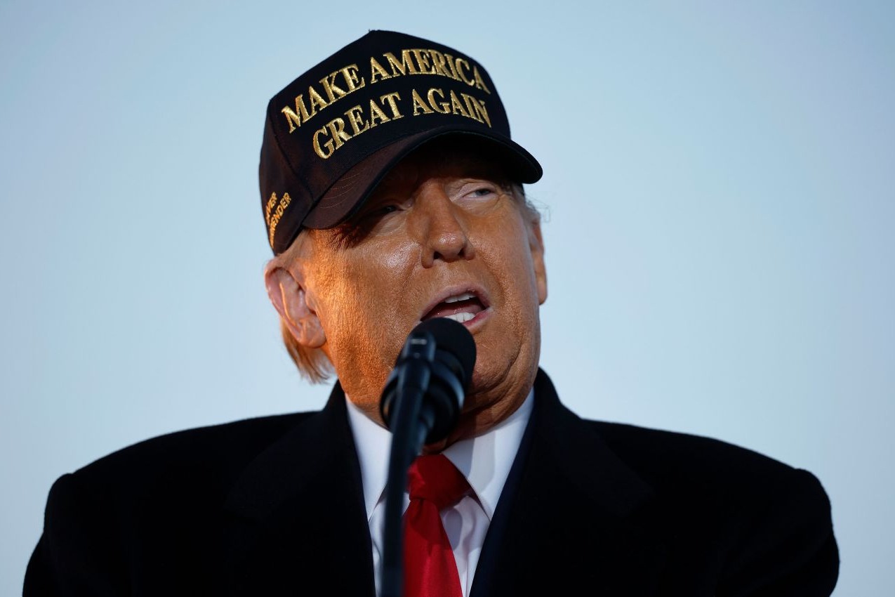 'If Harris is elected, she would open the border, allow migrants & criminals', says Donald Trump