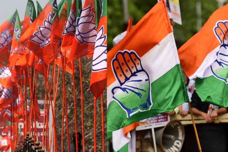 Maharashtra: Traditional rivals BJP & Congress locked in direct fight on 74 seats