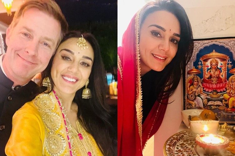 Preity Zinta shares endearing pictures from her Diwali celebrations