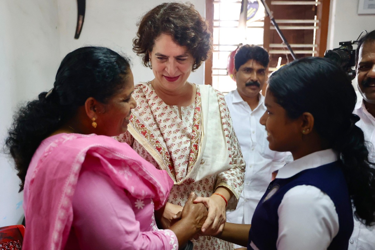 ‘Stand up for democracy’: Priyanka Gandhi urges Wayanad voters