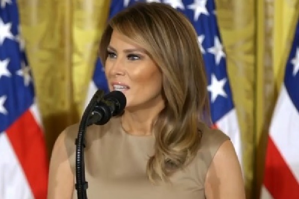 Melania expresses optimism about US' future after husband Donald Trump's win